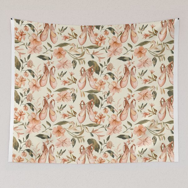 Item preview, Elegant Vintage Balletcore Patterns designed and sold by Mandie Kuo.