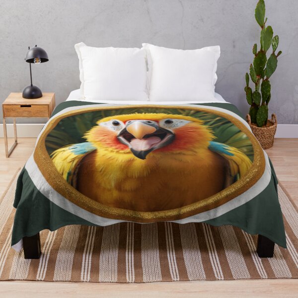 Item preview, Funny parrot portrait designed and sold by Astralia.