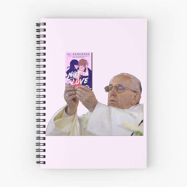 Item preview, Pope Holding Not in Love Ali Hazelwood designed and sold by baranskini.