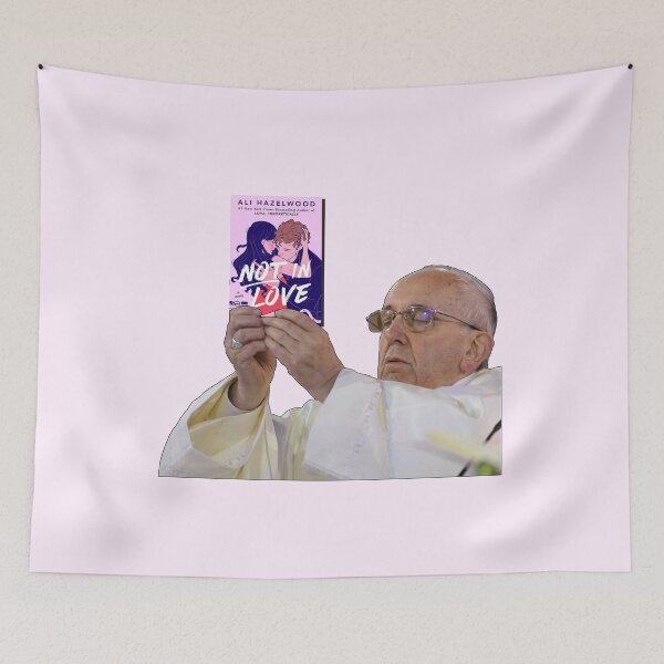 Item preview, Pope Holding Not in Love Ali Hazelwood designed and sold by baranskini.