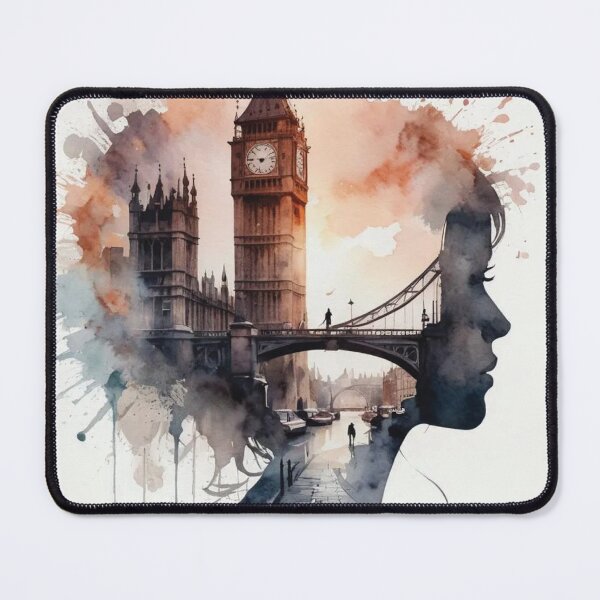 Item preview, London Silhouette Artistic Composition designed and sold by foldustwaer.