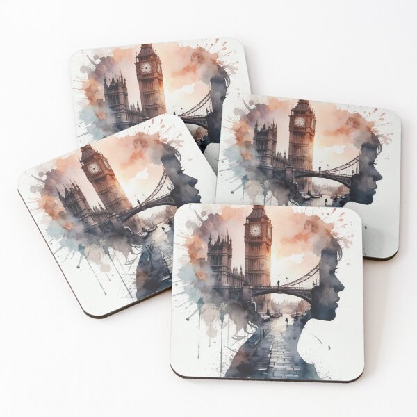 Item preview, London Silhouette Artistic Composition designed and sold by foldustwaer.