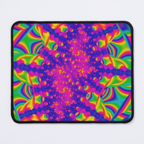 Item preview, Mandelbrot 83 - Banded dynamic rainbow purple glowing fractal pit designed and sold by Draeger0.