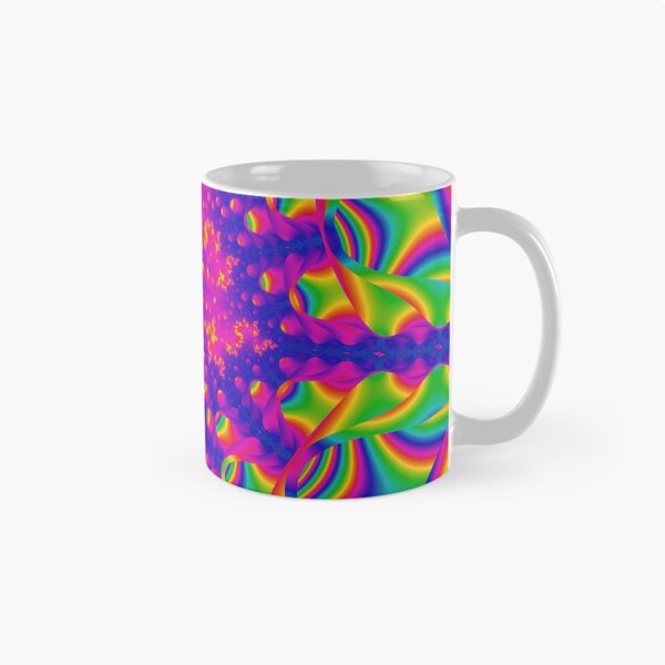 Item preview, Mandelbrot 83 - Banded dynamic rainbow purple glowing fractal pit designed and sold by Draeger0.