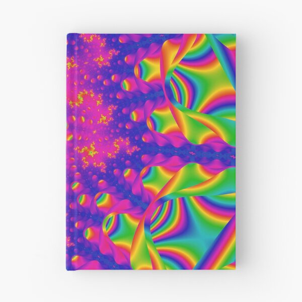 Item preview, Mandelbrot 83 - Banded dynamic rainbow purple glowing fractal pit designed and sold by Draeger0.