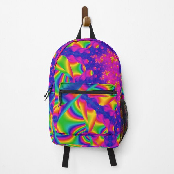 Item preview, Mandelbrot 83 - Banded dynamic rainbow purple glowing fractal pit designed and sold by Draeger0.