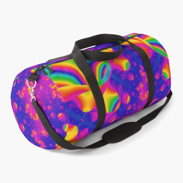 Item preview, Mandelbrot 83 - Banded dynamic rainbow purple glowing fractal pit designed and sold by Draeger0.