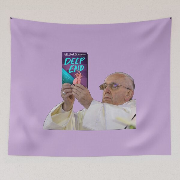 Item preview, Pope Holding Deep End Ali Hazelwood designed and sold by baranskini.