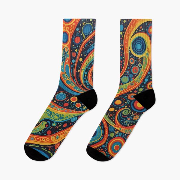 Item preview, Abstract Colourful swirly Pattern designed and sold by druidwolfart.