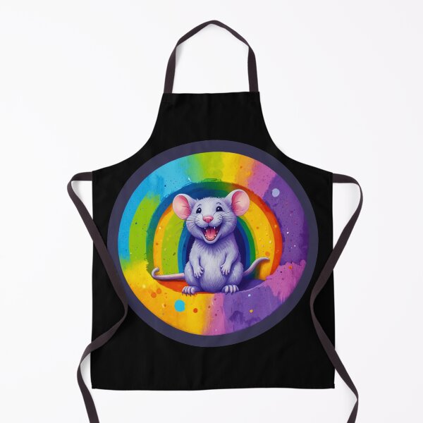 Item preview, Funny rat and rainbow designed and sold by Astralia.