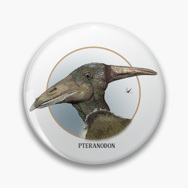 Item preview, Pteranodon head in profile designed and sold by Ebulon.