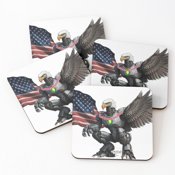 Item preview,  "Let freedom ring"  Patriotic eagles Good vibes only designed and sold by luiddesigns.