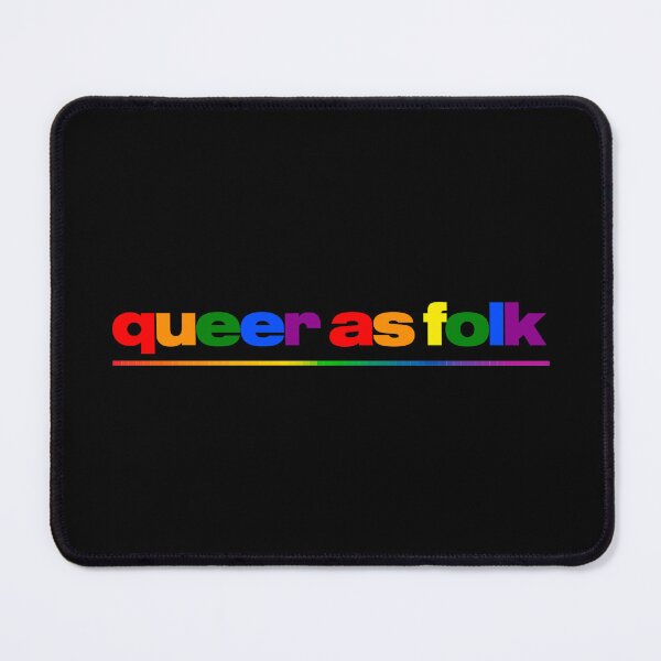 Item preview, Queer as folk logo Pride version  designed and sold by GroupieClub.