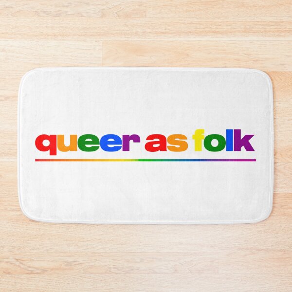 Item preview, Queer as folk logo Pride version  designed and sold by GroupieClub.