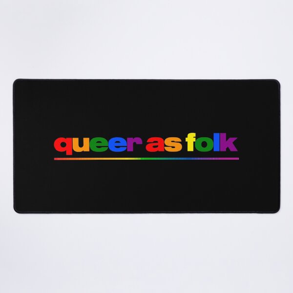 Item preview, Queer as folk logo Pride version  designed and sold by GroupieClub.