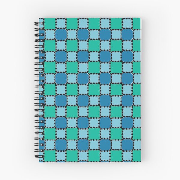 Item preview, Green and Blue check pattern  designed and sold by Tatiana Ribeiro.