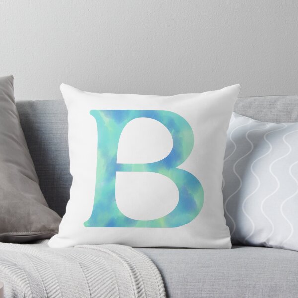Item preview, “B” aqua   designed and sold by Ninidesignss.