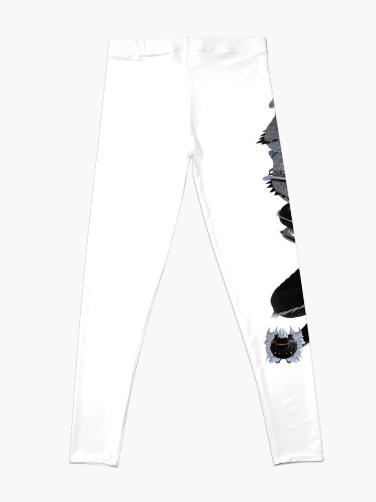 Alternate view of Yin and Yang, the Dragon Brothers (II) Leggings