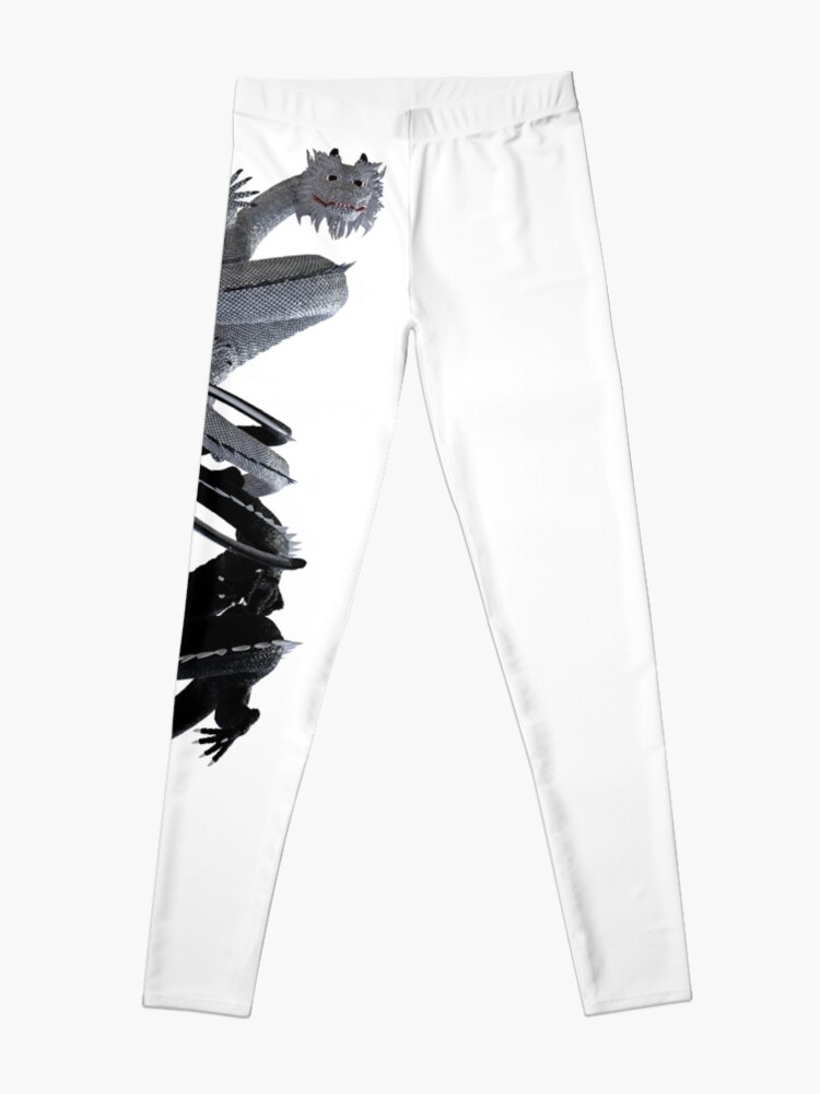 Alternate view of Yin and Yang, the Dragon Brothers (II) Leggings