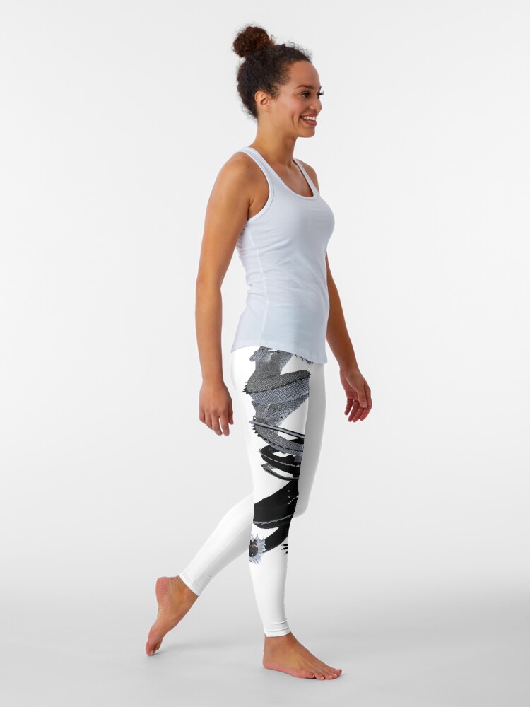Alternate view of Yin and Yang, the Dragon Brothers (II) Leggings
