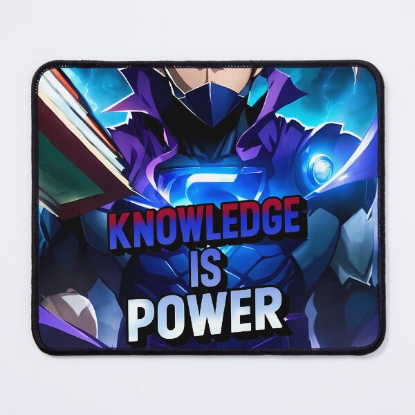 Item preview, Knowledge is Power Superhero Perfect Student Design T-Shirt designed and sold by WitMeme.