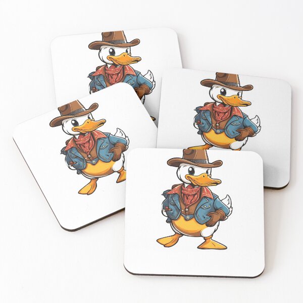 Item preview, Cowboy Duck ||  Cute Duck designed and sold by GlamfulDesign.