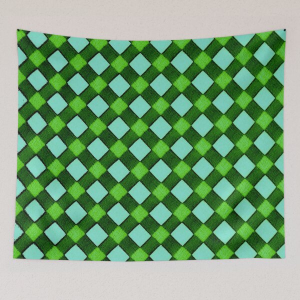 Item preview, Green plaid  designed and sold by Roxburylane.