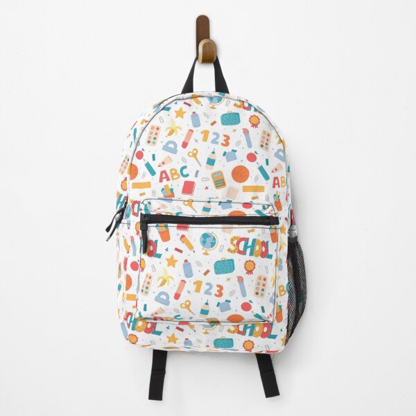 Item preview, Cute School Supplies Pattern designed and sold by AnnaVioletStore.