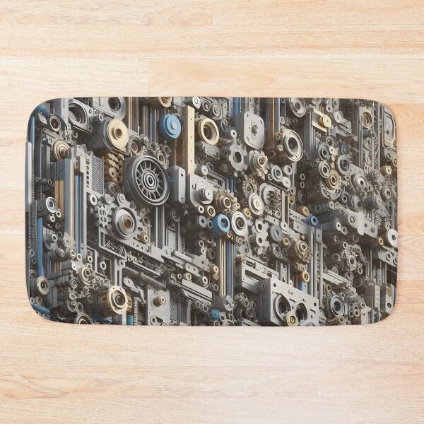 Item preview, pattern of mechanic designed and sold by aliraweb.