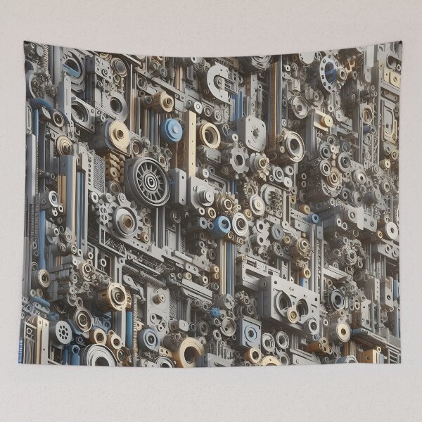Item preview, pattern of mechanic designed and sold by aliraweb.