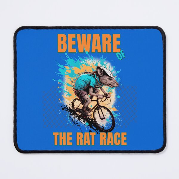 Item preview, Beware of The Rat Race designed and sold by NuttySqueaky.