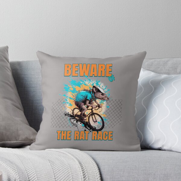 Item preview, Beware of The Rat Race designed and sold by NuttySqueaky.