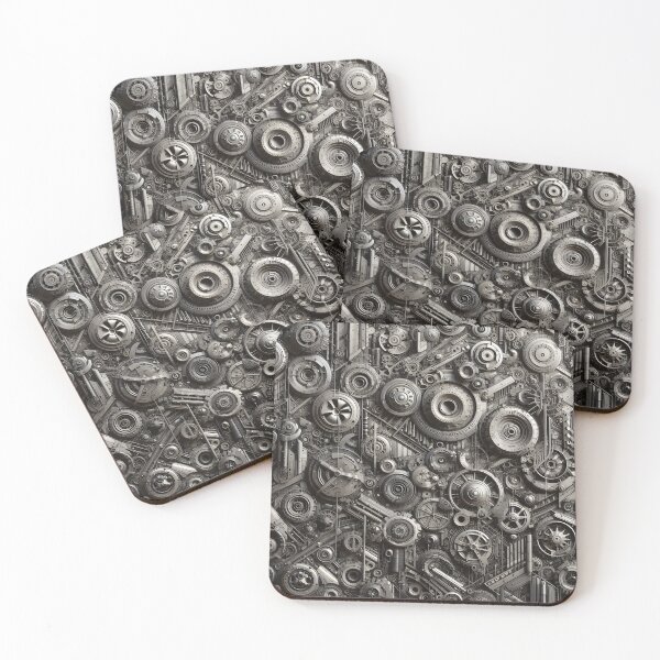 Item preview, metal gear pattern designed and sold by aliraweb.