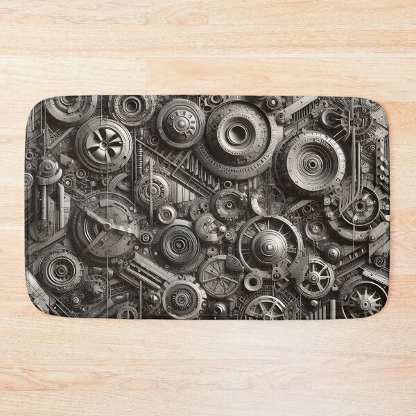 Item preview, metal gear pattern designed and sold by aliraweb.