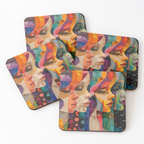 Item preview, Colorful Faces designed and sold by MNSY.