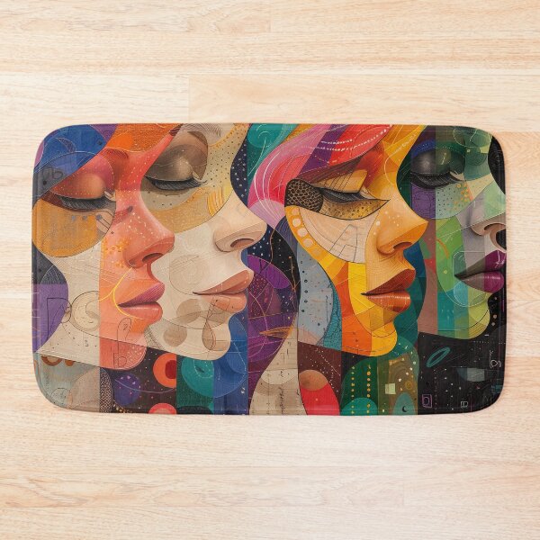 Item preview, Colorful Faces designed and sold by MNSY.