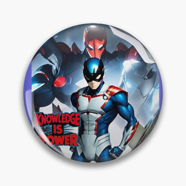 Item preview, Knowledge is Power Superhero Perfect Student Design T-Shirt designed and sold by WitMeme.