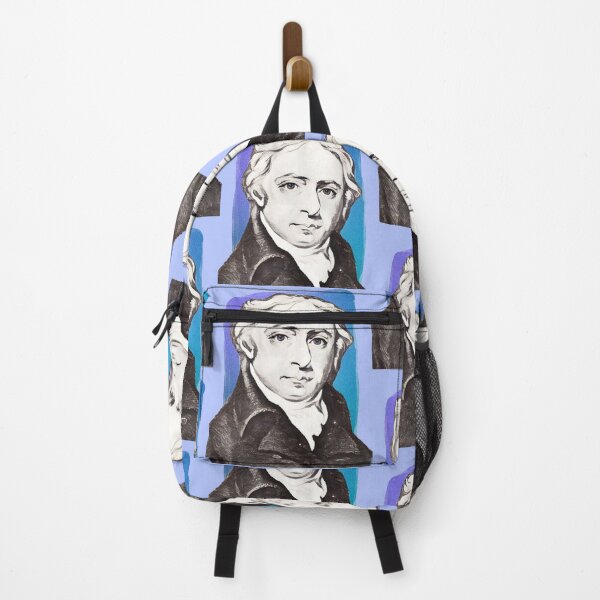 Item preview, English Poet William Lisle Bowles - blue - illustration  designed and sold by Litstoy.