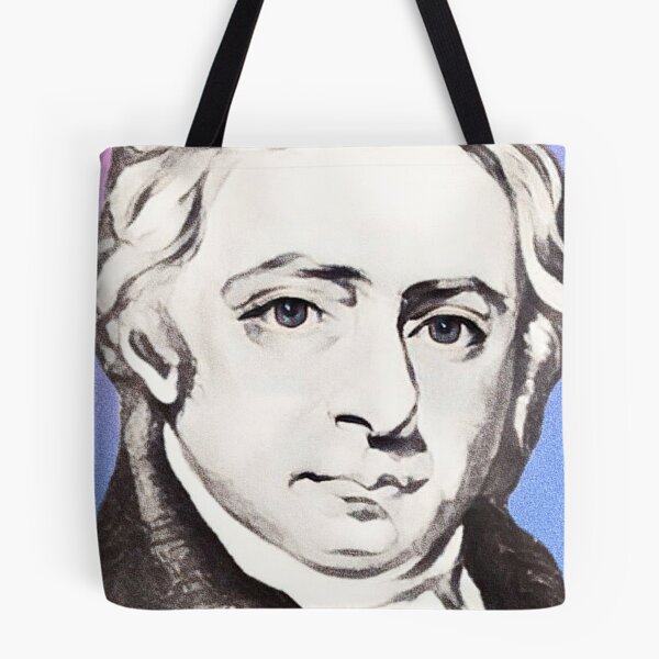 Item preview, English Poet William Lisle Bowles - purple pink - illustration  designed and sold by Litstoy.