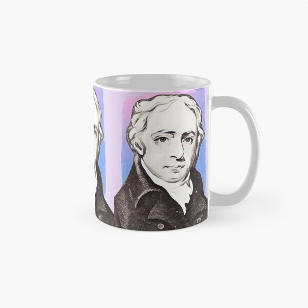 Item preview, English Poet William Lisle Bowles - purple pink - illustration  designed and sold by Litstoy.