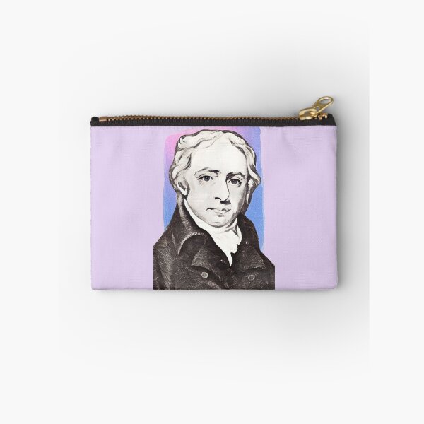 Item preview, English Poet William Lisle Bowles - purple pink - illustration  designed and sold by Litstoy.