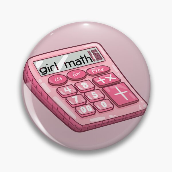 Item preview, Girl Math designed and sold by thegirlyshoppe.