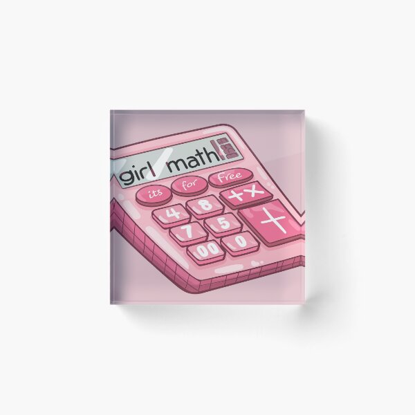 Item preview, Girl Math designed and sold by thegirlyshoppe.