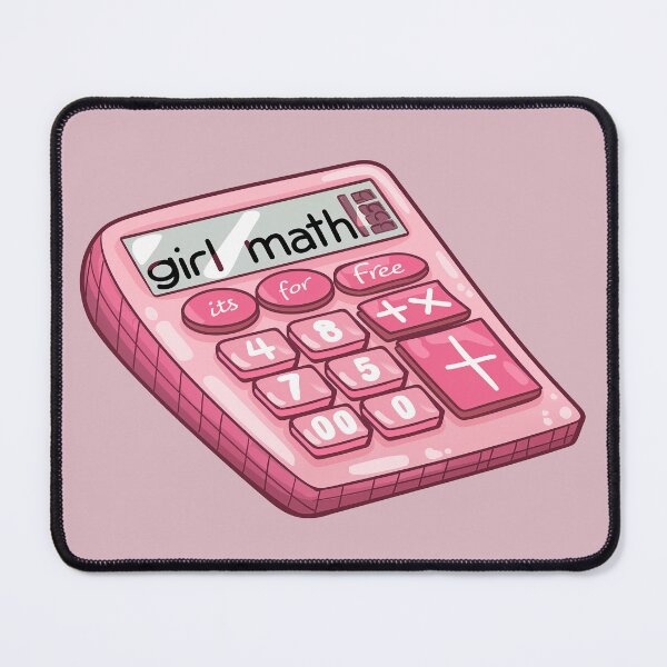 Item preview, Girl Math designed and sold by thegirlyshoppe.