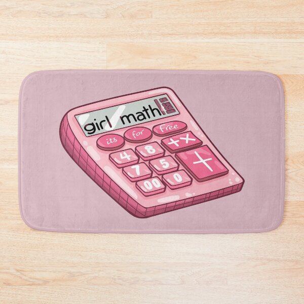 Item preview, Girl Math designed and sold by thegirlyshoppe.