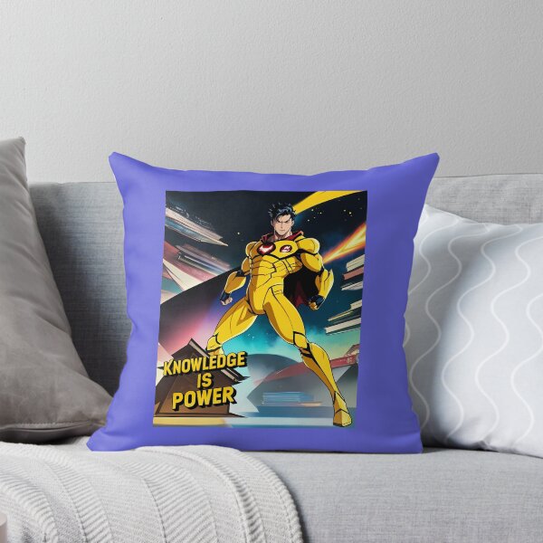 Item preview, Knowledge is Power Superhero Perfect Student Design T-Shirt designed and sold by WitMeme.
