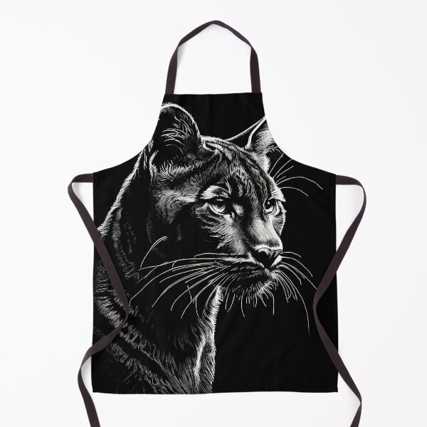 Artikelvorschau, Puma Silhouette Holzschnitt entworfen und verkauft von the-cc.