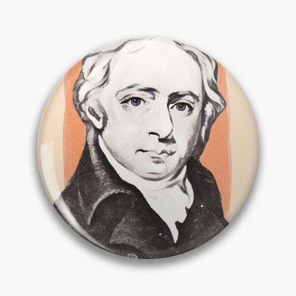 Item preview, British Poet William Lisle Bowles - orange - illustration  designed and sold by Litstoy.