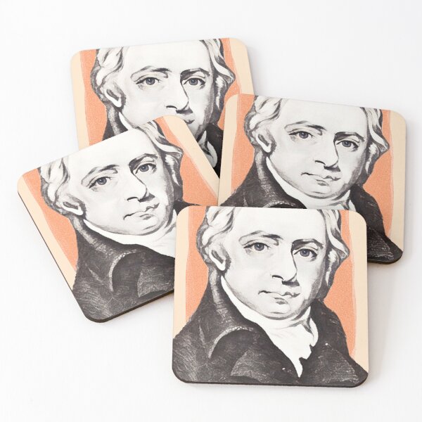 Item preview, British Poet William Lisle Bowles - orange - illustration  designed and sold by Litstoy.