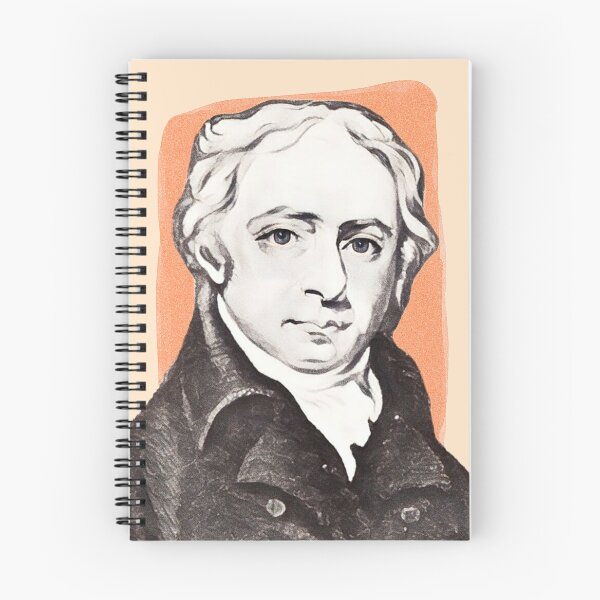 Item preview, British Poet William Lisle Bowles - orange - illustration  designed and sold by Litstoy.